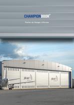 Champion Door Portes de Hangar d’Aviation