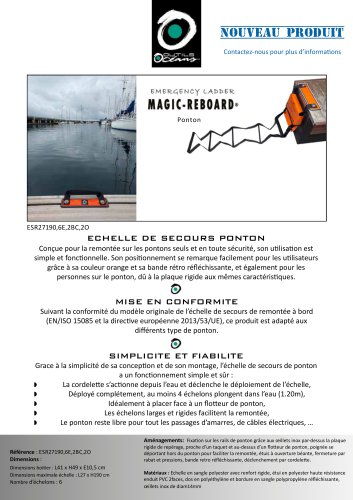 Echelle de Secours Ponton