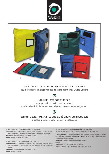 POCHETTES SOUPLES STANDARD