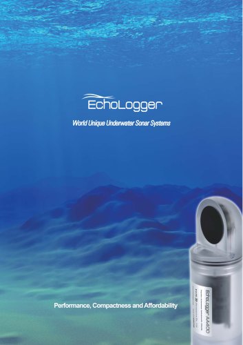 Echosounder&Scanning Sonar/ Echologger series