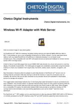 Wireless Wi-Fi Adapter with Web Server