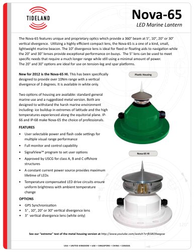 Nova-65 LED Marine Lantern