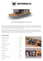 HOUSEBOAT "DIY" 15M