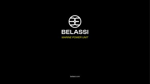 Belassi Marine Power Unit Presentation