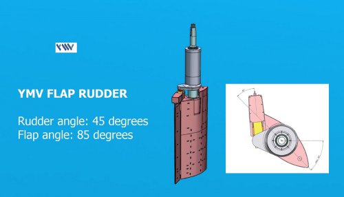 YMV Flap Rudder Technical Drawing