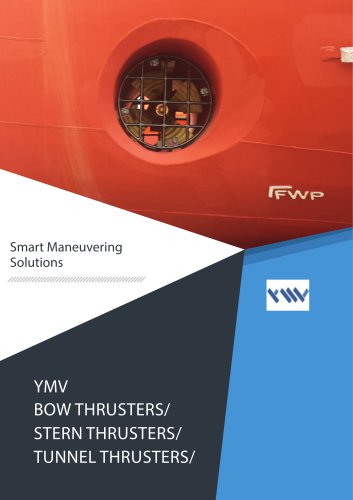 YMV TUNNEL THRUSTER CATALOGUE 2023