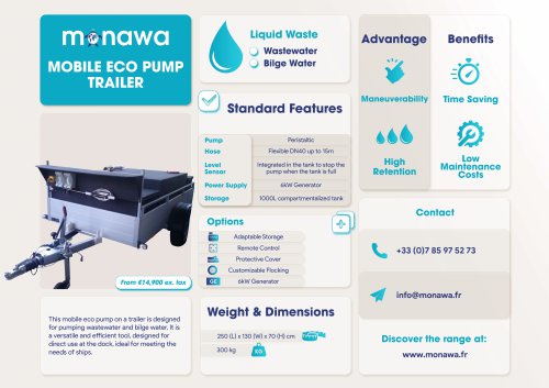 Mobile Eco Pump Trailer