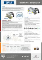 DFM Débitmètres de carburant avec interface - 1