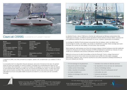 Multihull Centre Brochure