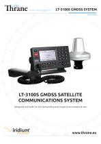 LT-3100S GMDSS SATELLITE COMMUNICATIONS SYSTEM