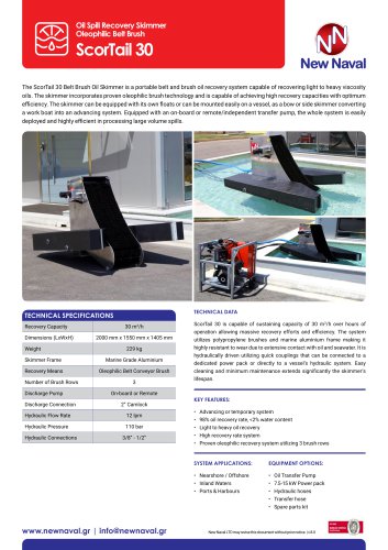 ScorTail 30 Oil Recovery Skimmer