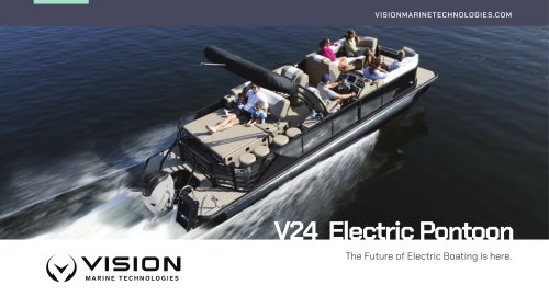 V24 Electric Pontoon