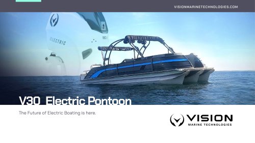 v30 Electric Pontoon