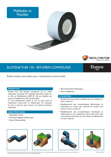 ELOTENE TUBI 130 - BITUMEN COMPOUND