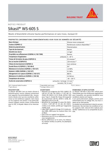 Sikasil® WS-605 S