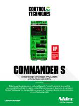 COMMANDER S VARIATEURS AC USAGE GÉNÉRAL - 1