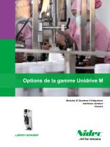 Options de la gamme Unidrive M - 1