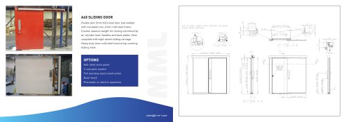 A0 A60 Class Sliding Door