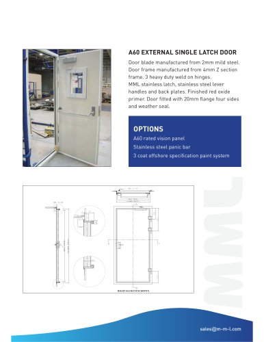 A60 Class Door